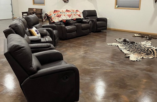Pollock Cabine | Headquarters Lodge , Pollock’s newest lodging option , completed in January 2025