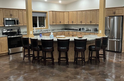 Pollock Cabine | Headquarters Lodge , Pollock’s newest lodging option , completed in January 2025