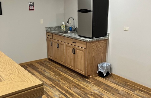 Pollock Cabine | Headquarters Lodge , Pollock’s newest lodging option , completed in January 2025