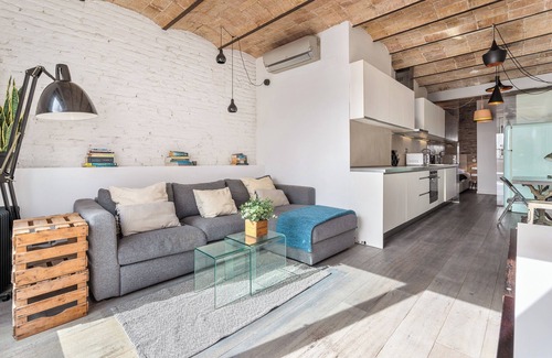 el Camp d'en Grassot i Gracia Nova Appartement | Heart of Gracia: Stylish 1BR Apartment with Terra