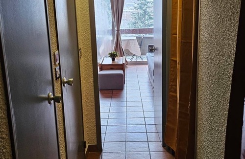 Orcieres-Merlette Appartement | cœur de station , grand studio 5 personnes au pied des piste vue panoramique,