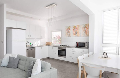 Tel Aviv City Center Appartement | Rue calme dans un emplacement classique Super Central apt
