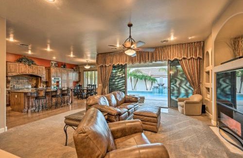 Power Ranch Maison | Heated Pool and Putting Green Luxe Gilbert Home