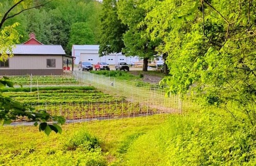 Kasbeer Location De VR | Heated Tent, Queen Bed in Forest on Farm w Animals