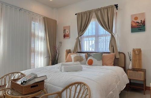 Pua Lit Et Petit-Déjeuner | Heaven Villa at Pua น่าน