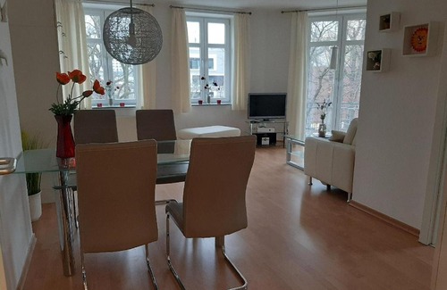 Warnemuende Appartement | Heinrich-Heine-Straße App 09 - Parkblick
