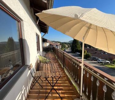Irsengund Appartement | Helle Wohnung mit großem Balkon