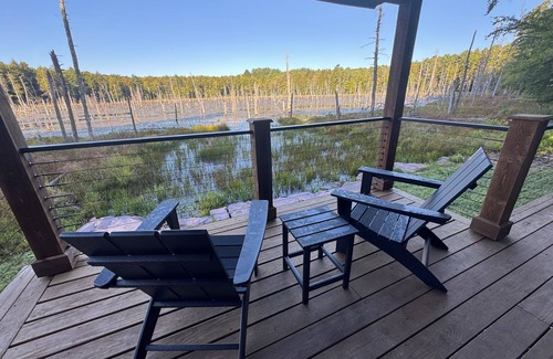 Otego Cabine | Hemlock Hideaway – Luxury Cabin - Romantic & Remote Getaway in Upstate, NY