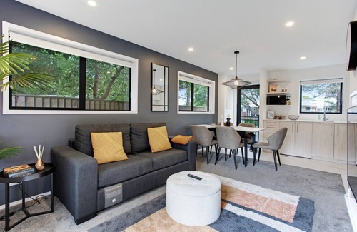 Henderson Maison | Henderson Red Brick 2BR Townhouse with Fenced Yard