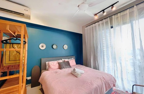 Sungai Buloh Appartement | Heritage Studio with Balcony D'Sara, Direct MRT Kampung Selamat, near Thomson and Sungai Buloh Hospital