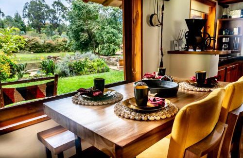 Villa de Leyva Maison | Hermosa cabaña campestre con piscina y lago