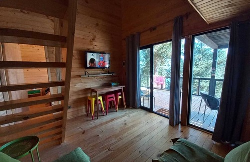Talca Cabine | Hermosa cabaña con vista al lago Vichuquén - Región del Maule, Chile