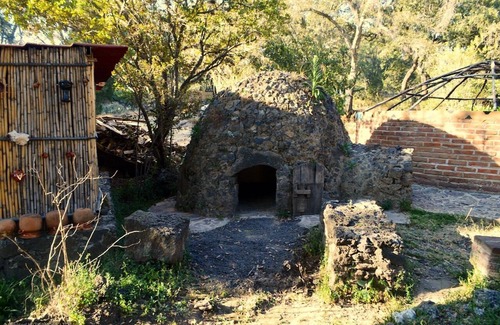 Tetla de la Solidaridad Cabine | Hermosa Cabaña en el Corazón del Monte Para 4 Personas