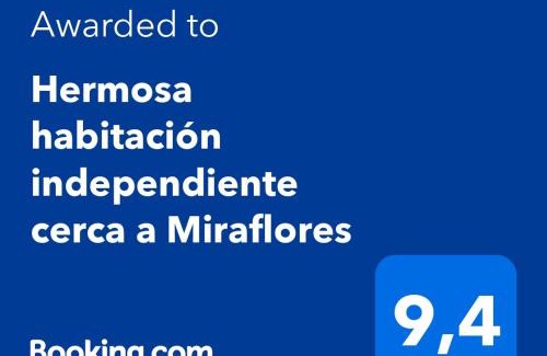 Magdalena del Mar Maison | Hermosa habitación independiente cerca a Miraflores
