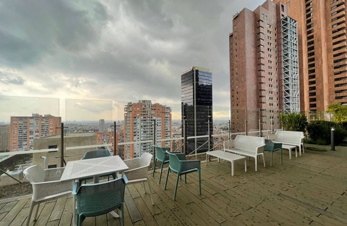 Centro International Appartement | Hermoso, Garaje, Piscina, Zona Húmeda, Gimnasio, Terraza Comunal, Internet tv