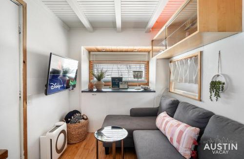 Blackshear-Prospect Hill Appartement | HGTV Featured Tiny Home w Hot Tub Near East 6th St
