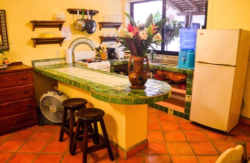 Brisas de Zicatela Appartement | Studio confortable, vue jardin, à 1 minute de la plage de La Punta
