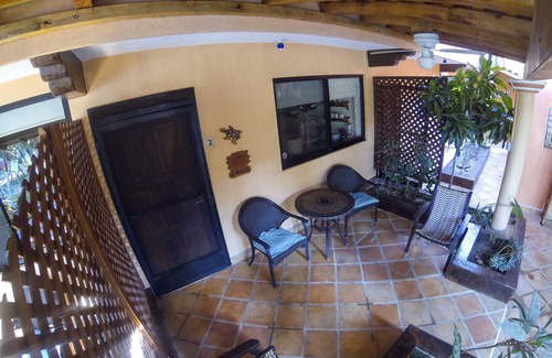 Brisas de Zicatela Appartement | Studio confortable, vue jardin, à 1 minute de la plage de La Punta
