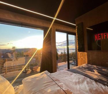 Hurdal Municipality Maison | Hide Hut - Amazing view 50 min from Oslo