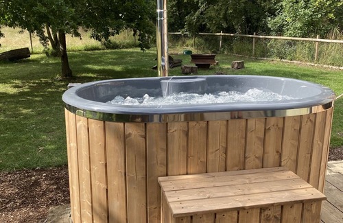 Woodham Ferrers Cabine | Cabane-de Luxe-Salle de bain et douche-Vue sur la campagne-Hideaway 2 (with h...