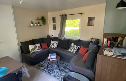 Monterblanc Maison | High-comfort mobile home rental, non-smoking, no pets, calm and serenity.