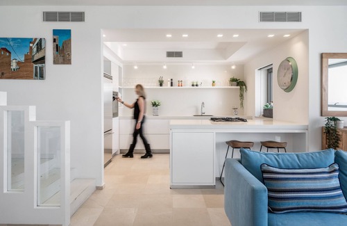 Tel Aviv City Center Copropriété | High Floor Sea View Serviced Building