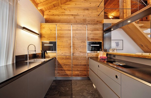 Casola Chalet De Ski | Chalet de grand luxe "K Lodge Mountain" avec vue sur montagne, bain à remous et sauna