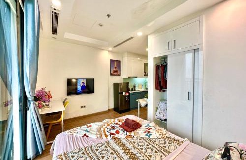 Tu Liem Appartement | High Quality Studio In Vinhomes Green Bay Near My Dinh And Keangnam