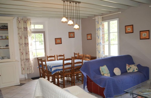 Saint-Riquier-es-Plains Cottage | Gite Grand Calme 6km De La Mer, Grande Cheminée, Grand Standing
