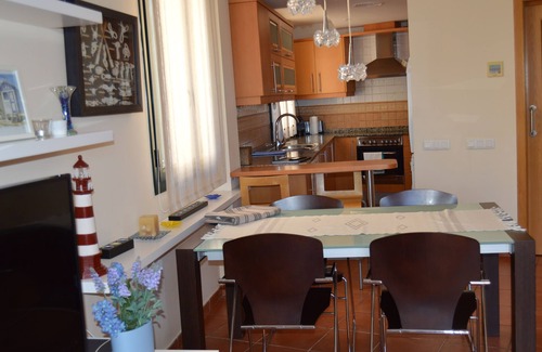 Torredembarra Appartement | HAUT STANDING DUPLEX SEA 1ère ligne gymnase et piscine chauffée