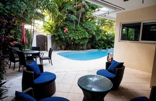 Dolphin Isles Maison | Highland Palms Private Lagoon, a 2 bedroom getaway a block from the beach