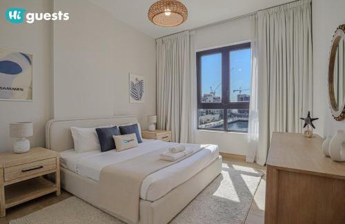 Dubai Appartement | HiGuests - Elegant 1BR Retreat with Sea View in La Rive