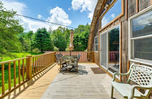East Branch Maison | Hike and Fish Delaware River Cabin with Views