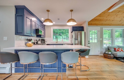 Sherman Cottage | Hiking Trails On-Site: Wooded New Millford Escape!