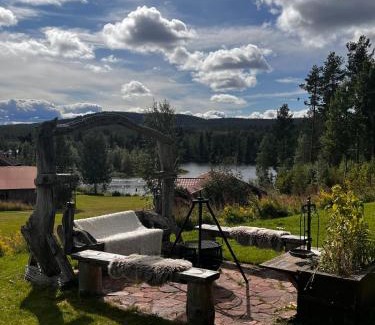Alvdalen Municipality Maison | Hildas Hus with river view and spa
