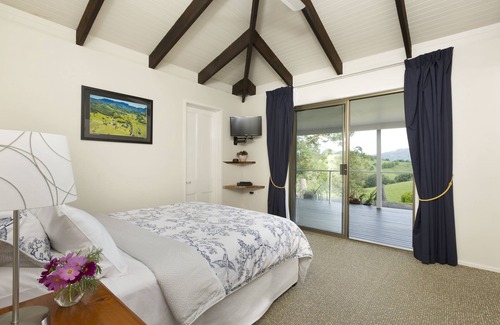 Upper Crystal Creek Lit Et Petit-Déjeuner | Hillcrest Mountain View Retreat