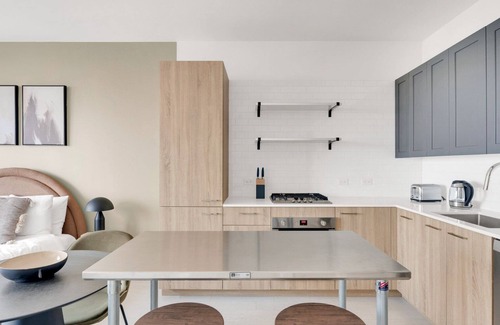 West Loop Appartement | Hip West Loop Studio w/ Gym & Coworking, nr UIC, by Blueground
