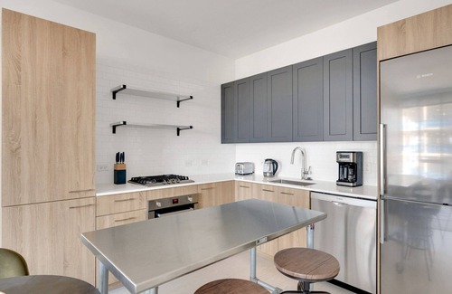 West Loop Appartement | Hip West Loop Studio w/ Gym & Coworking, nr UIC, by Blueground