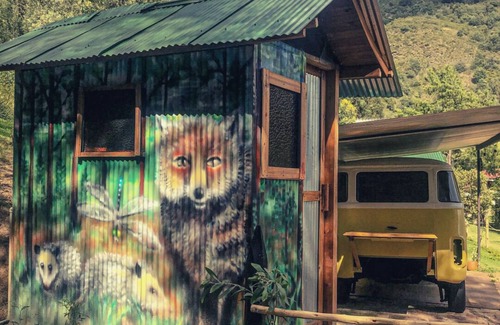 Sutatausa Maison | Hippie bus in the forest with mountain views - Hidden Forest