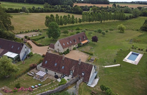 La Chapelle-Souef Cottage | Magnifique moulin avec piscine et golf dans le Parc Naturel du Perche