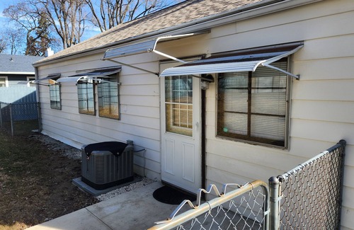Mendota Maison | Historic 1950's Gunnison Home on Guiles. 3BR, 1BA, Fenced in back yard.