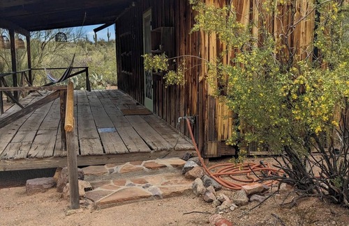 Tucson Cabine | Historic Dude Ranch Rustic Cowboy Cabin Desert Experience