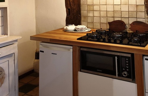 Detmold Cottage | Historic half-timbered house with garden, sauna, movie theater, fitness area