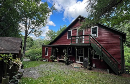 Mount Upton Maison | Historic Mill. Your private oasis on the creek with brooks, bridges, and forests