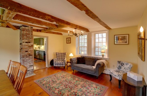 Canaan Maison | Historic New Lebanon Hideaway on 33 Private Acres!