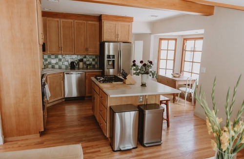 Tucson Maison | Historic Oasis w/ Pool, Garden, & Fire Pit