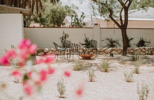 Tucson Maison | Historic Oasis w/ Pool, Garden, & Fire Pit