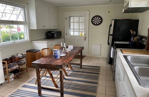Stonington Maison | Historic seaside home with large deck , yard & two car garage