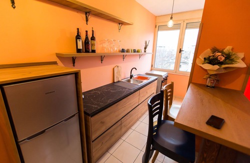 Tirana Appartement | Bazar historique - 1 lit / 1 bain apt.