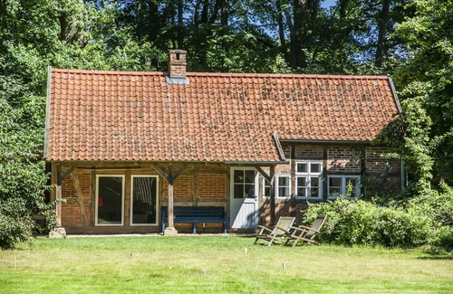 Haarstorf Maison | Romantique 'Backhaus' à la lisière de la forêt
